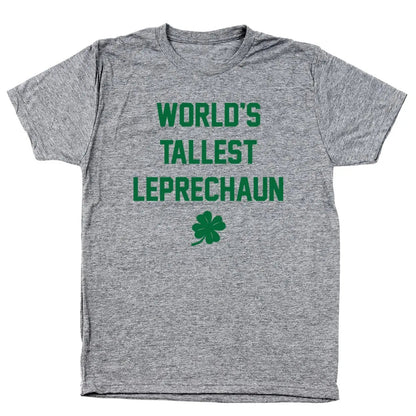 Worlds Tallest Leprechaun - Donkey Tees T-shirt