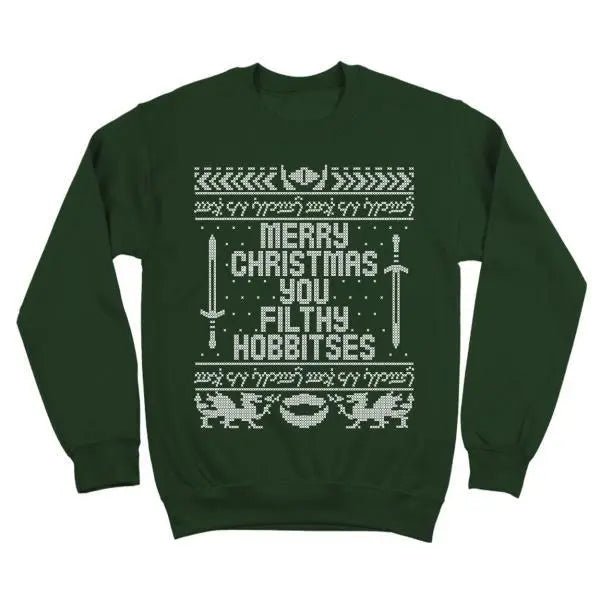 You Filthy Hobbitses Merry Christmas - Donkey Tees T-shirt