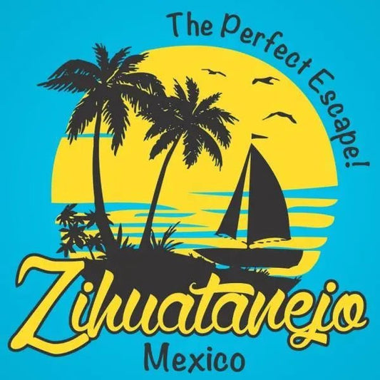 Zihuatanejo Mexico - Donkey Tees T-shirt