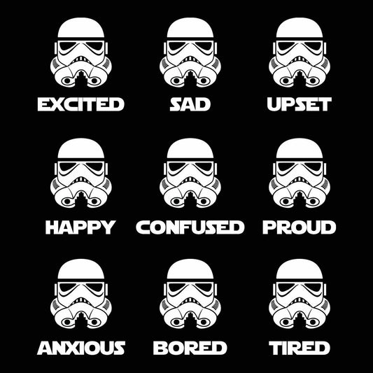 Storm Trooper Emotions - DonkeyTees