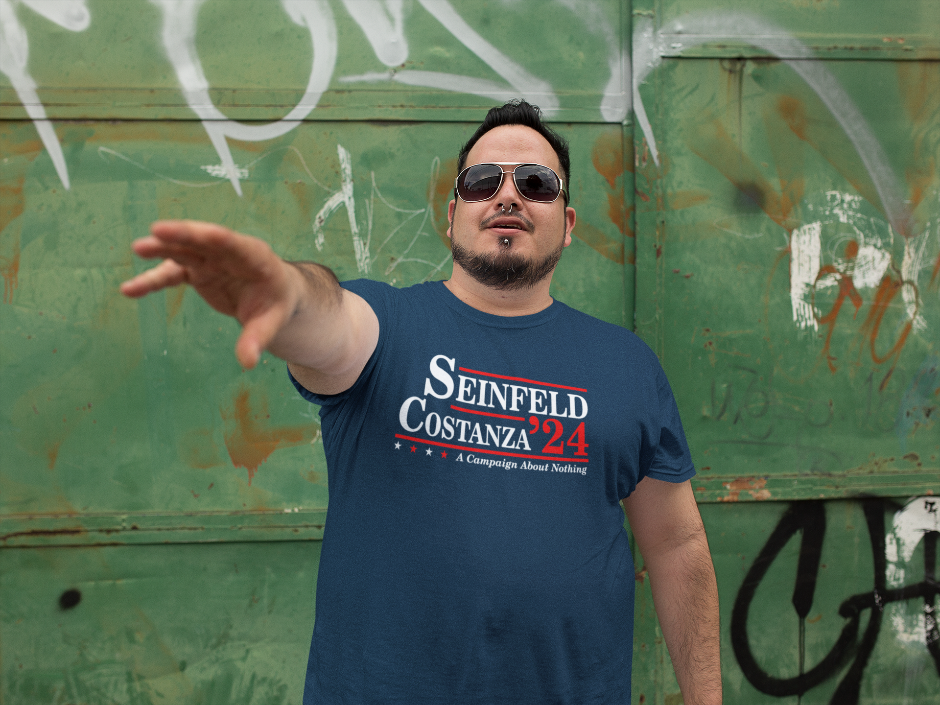 Seinfeld Costanza 2024 Election Tshirt - Donkey Tees