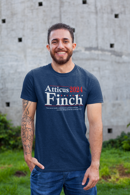 Atticus Finch 2024 Election Tshirt - Donkey Tees