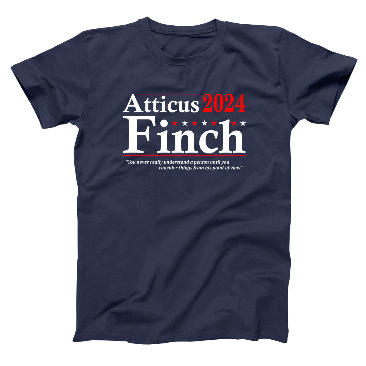 Atticus Finch 2024 Election Tshirt - Donkey Tees