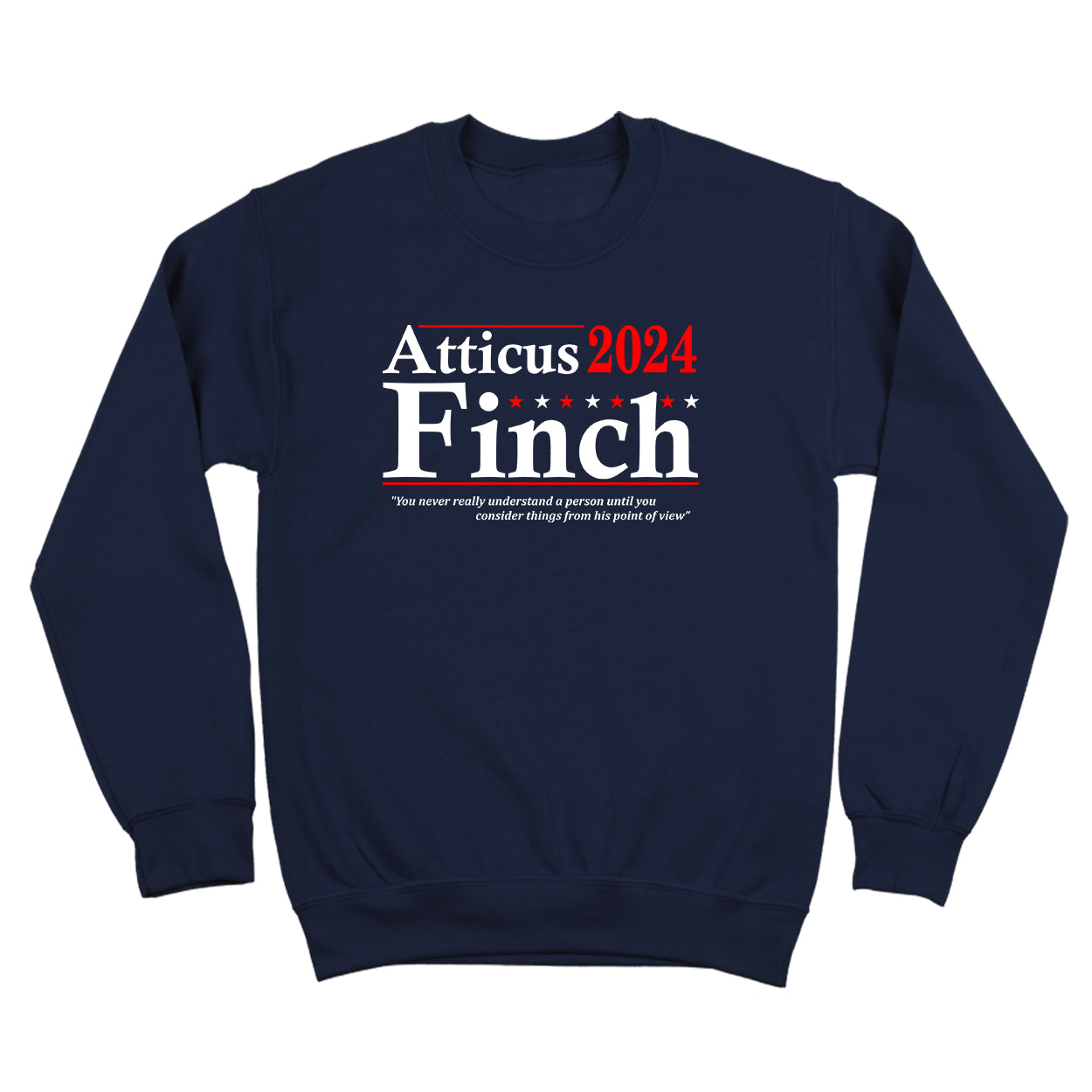 Atticus Finch 2024 Election Tshirt - Donkey Tees