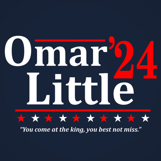 Omar Little 2024 Election Tshirt - Donkey Tees