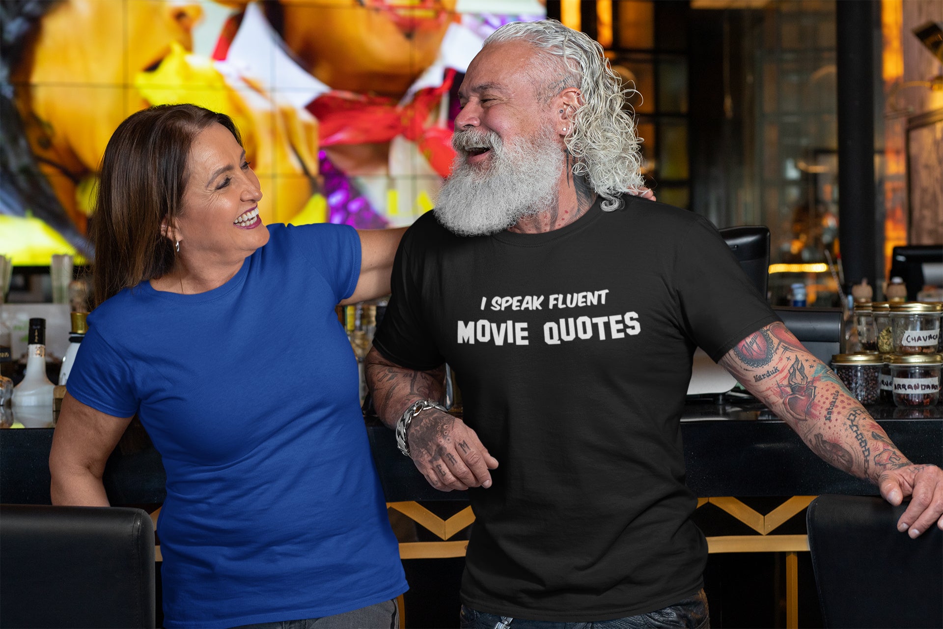 I Speak Fluent Movie Quotes Tshirt - Donkey Tees