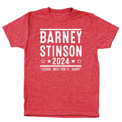 Barney Stinson 2024 Election Tshirt - Donkey Tees