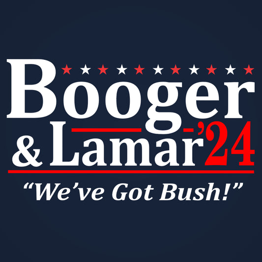 Booger and Lamar 2024 Election Tshirt - Donkey Tees