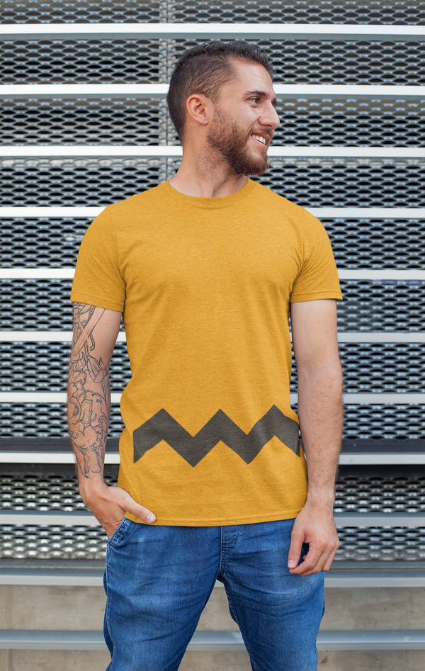 Charlie Brown Stripe | Funny T-shirts in all sizes | Donkey Tees